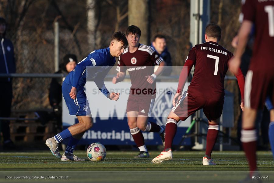 Kunstrasenspielfeld, Aschaffenburg, 28.01.2024, sport, action, BFV, Fussball, Januar 2024, TuS Röllbach Landesfreundschaftsspiele, SV Viktoria Aschaffenburg - Bild-ID: 2392431 Kunstrasenspielfeld, Aschaffenburg, 28.01.2024, sport, action, BFV, Fussball, Januar 2024, TuS Röllbach Landesfreundschaftsspiele, SV Viktoria Aschaffenburg - Bild-ID: 2392431