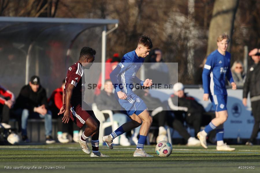 Kunstrasenspielfeld, Aschaffenburg, 28.01.2024, sport, action, BFV, Fussball, Januar 2024, TuS Röllbach Landesfreundschaftsspiele, SV Viktoria Aschaffenburg - Bild-ID: 2392432