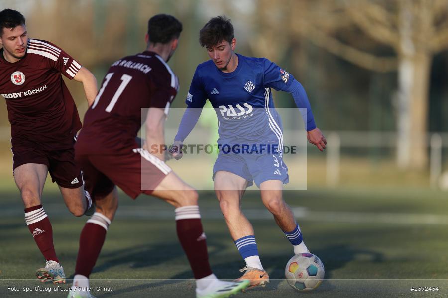 Kunstrasenspielfeld, Aschaffenburg, 28.01.2024, sport, action, BFV, Fussball, Januar 2024, TuS Röllbach Landesfreundschaftsspiele, SV Viktoria Aschaffenburg - Bild-ID: 2392434