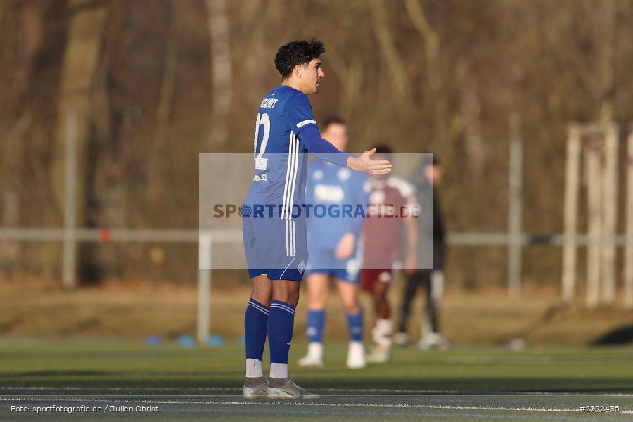 Kunstrasenspielfeld, Aschaffenburg, 28.01.2024, sport, action, BFV, Fussball, Januar 2024, TuS Röllbach Landesfreundschaftsspiele, SV Viktoria Aschaffenburg - Bild-ID: 2392435