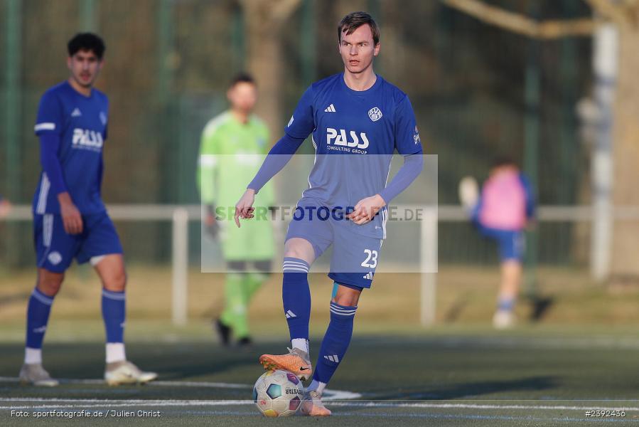 Kunstrasenspielfeld, Aschaffenburg, 28.01.2024, sport, action, BFV, Fussball, Januar 2024, TuS Röllbach Landesfreundschaftsspiele, SV Viktoria Aschaffenburg - Bild-ID: 2392436