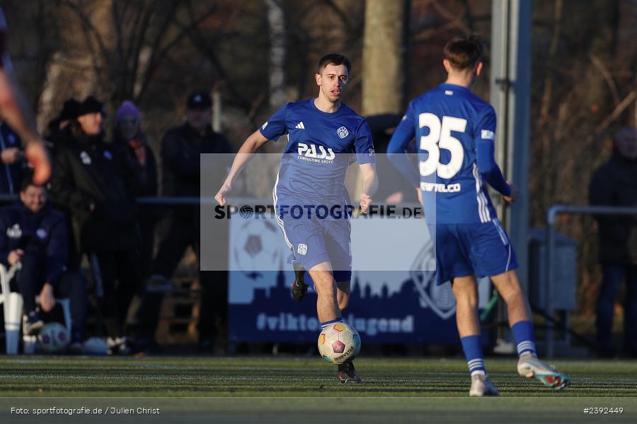 Kunstrasenspielfeld, Aschaffenburg, 28.01.2024, sport, action, BFV, Fussball, Januar 2024, TuS Röllbach Landesfreundschaftsspiele, SV Viktoria Aschaffenburg - Bild-ID: 2392449