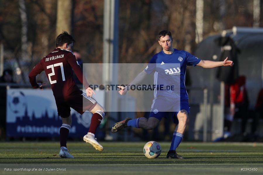 Kunstrasenspielfeld, Aschaffenburg, 28.01.2024, sport, action, BFV, Fussball, Januar 2024, TuS Röllbach Landesfreundschaftsspiele, SV Viktoria Aschaffenburg - Bild-ID: 2392450
