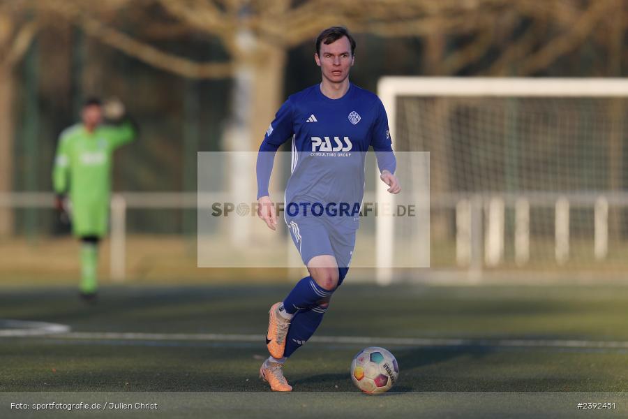 Kunstrasenspielfeld, Aschaffenburg, 28.01.2024, sport, action, BFV, Fussball, Januar 2024, TuS Röllbach Landesfreundschaftsspiele, SV Viktoria Aschaffenburg - Bild-ID: 2392451