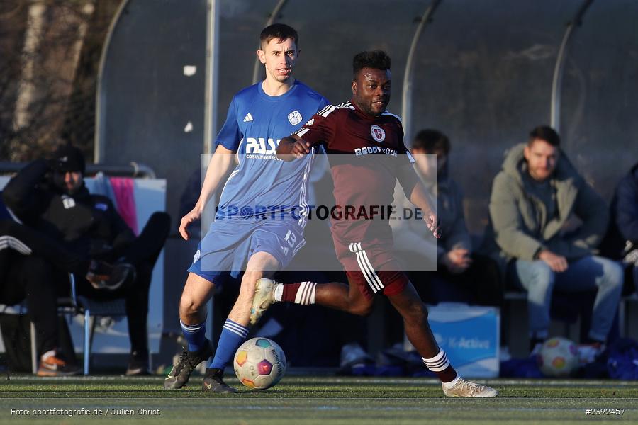 Kunstrasenspielfeld, Aschaffenburg, 28.01.2024, sport, action, BFV, Fussball, Januar 2024, TuS Röllbach Landesfreundschaftsspiele, SV Viktoria Aschaffenburg - Bild-ID: 2392457