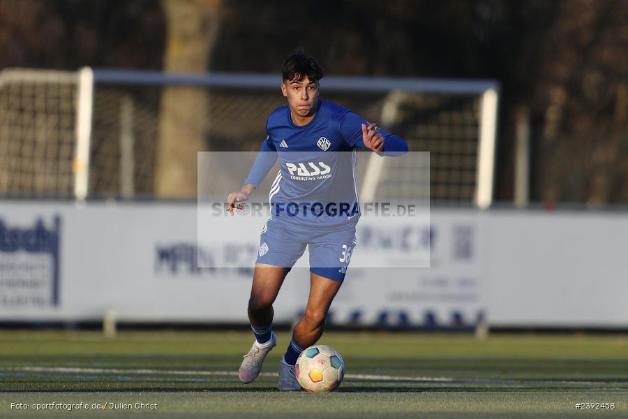 Kunstrasenspielfeld, Aschaffenburg, 28.01.2024, sport, action, BFV, Fussball, Januar 2024, TuS Röllbach Landesfreundschaftsspiele, SV Viktoria Aschaffenburg - Bild-ID: 2392458