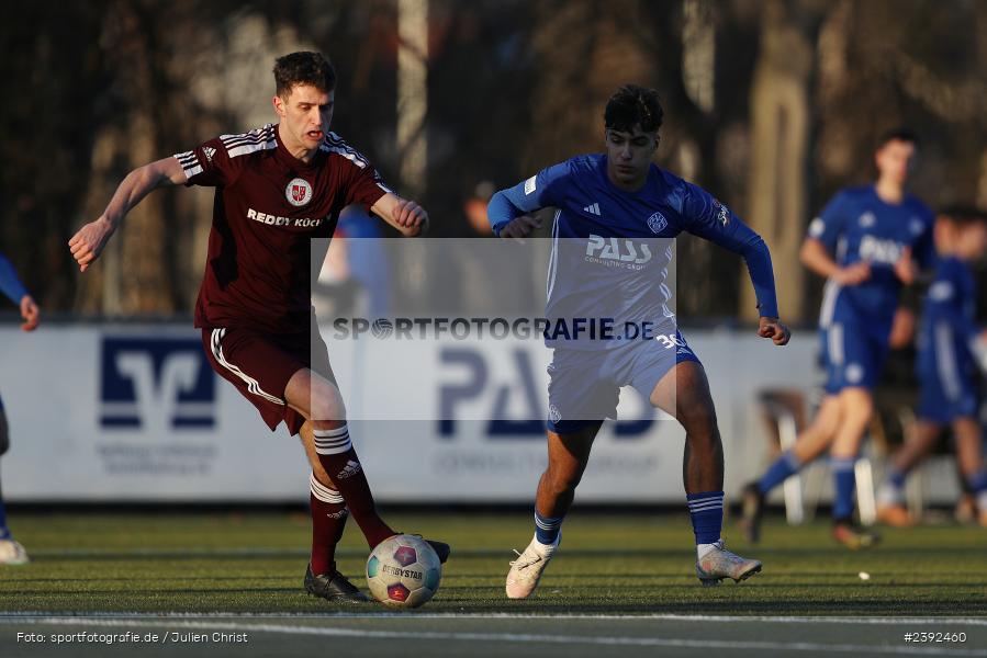 Kunstrasenspielfeld, Aschaffenburg, 28.01.2024, sport, action, BFV, Fussball, Januar 2024, TuS Röllbach Landesfreundschaftsspiele, SV Viktoria Aschaffenburg - Bild-ID: 2392460