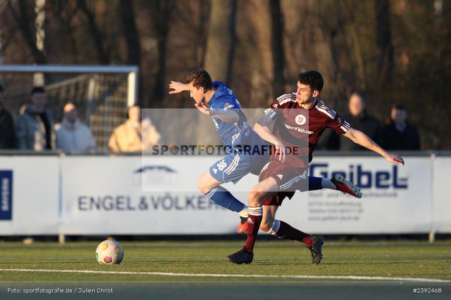 Kunstrasenspielfeld, Aschaffenburg, 28.01.2024, sport, action, BFV, Fussball, Januar 2024, TuS Röllbach Landesfreundschaftsspiele, SV Viktoria Aschaffenburg - Bild-ID: 2392468