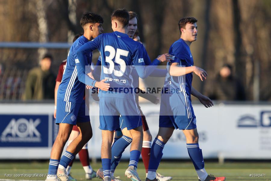 Kunstrasenspielfeld, Aschaffenburg, 28.01.2024, sport, action, BFV, Fussball, Januar 2024, TuS Röllbach Landesfreundschaftsspiele, SV Viktoria Aschaffenburg - Bild-ID: 2392471