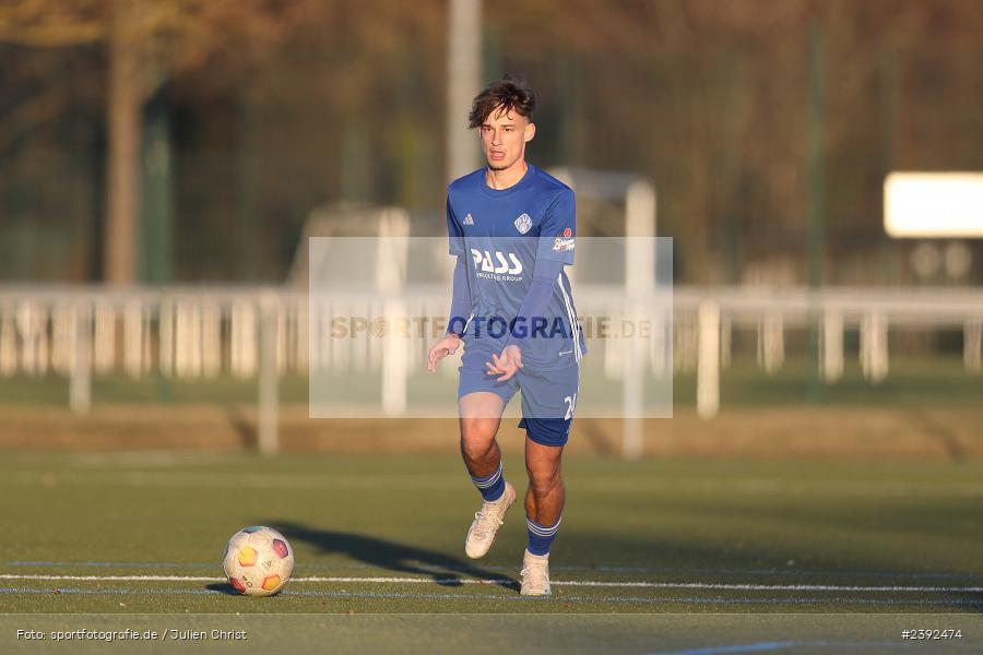 Kunstrasenspielfeld, Aschaffenburg, 28.01.2024, sport, action, BFV, Fussball, Januar 2024, TuS Röllbach Landesfreundschaftsspiele, SV Viktoria Aschaffenburg - Bild-ID: 2392474