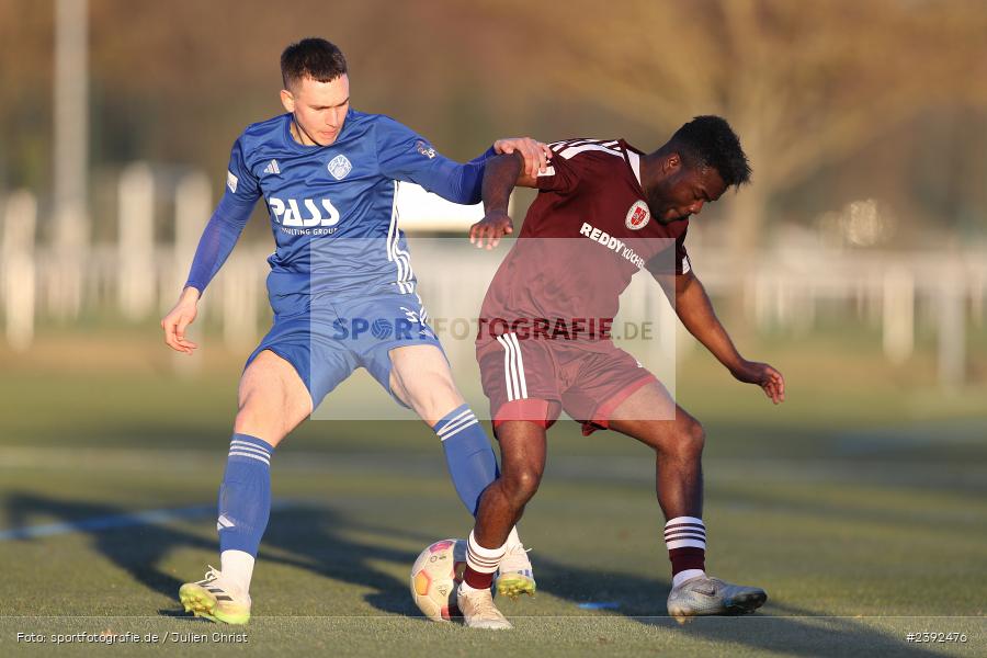 Kunstrasenspielfeld, Aschaffenburg, 28.01.2024, sport, action, BFV, Fussball, Januar 2024, TuS Röllbach Landesfreundschaftsspiele, SV Viktoria Aschaffenburg - Bild-ID: 2392476