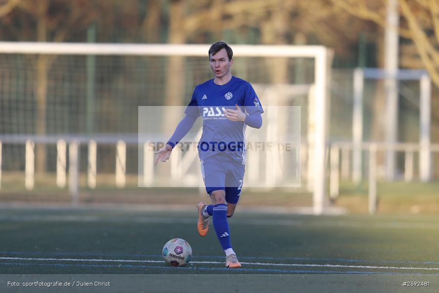 Kunstrasenspielfeld, Aschaffenburg, 28.01.2024, sport, action, BFV, Fussball, Januar 2024, TuS Röllbach Landesfreundschaftsspiele, SV Viktoria Aschaffenburg - Bild-ID: 2392481