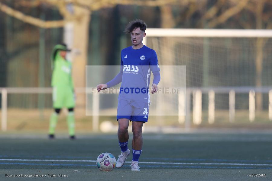Kunstrasenspielfeld, Aschaffenburg, 28.01.2024, sport, action, BFV, Fussball, Januar 2024, TuS Röllbach Landesfreundschaftsspiele, SV Viktoria Aschaffenburg - Bild-ID: 2392485