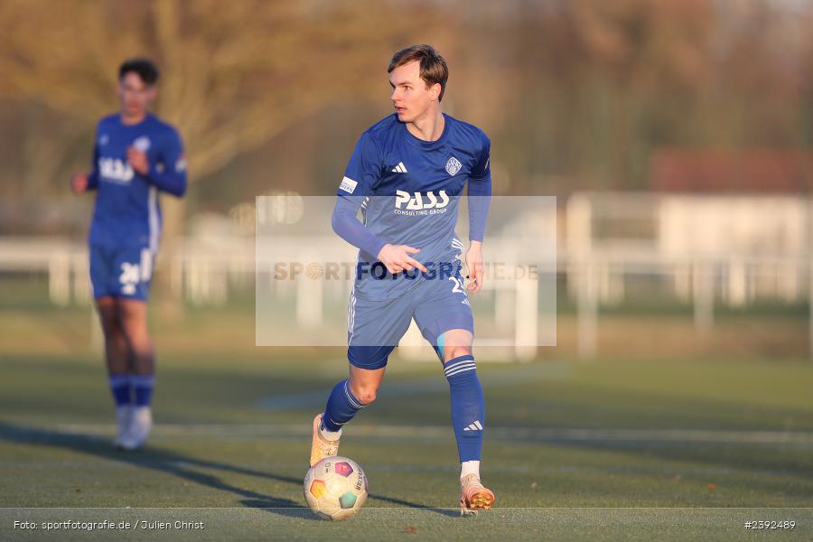 Kunstrasenspielfeld, Aschaffenburg, 28.01.2024, sport, action, BFV, Fussball, Januar 2024, TuS Röllbach Landesfreundschaftsspiele, SV Viktoria Aschaffenburg - Bild-ID: 2392489 Kunstrasenspielfeld, Aschaffenburg, 28.01.2024, sport, action, BFV, Fussball, Januar 2024, TuS Röllbach Landesfreundschaftsspiele, SV Viktoria Aschaffenburg - Bild-ID: 2392489