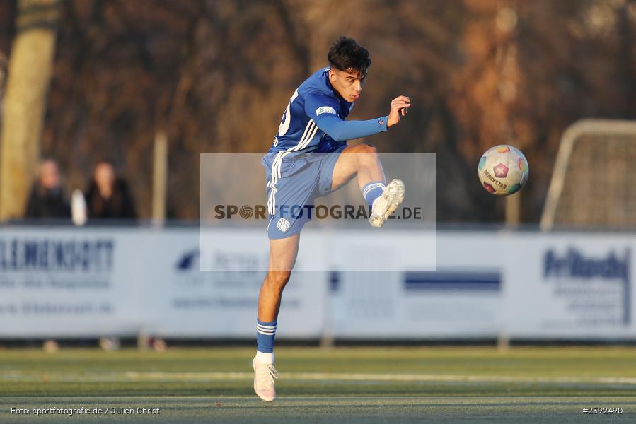 Kunstrasenspielfeld, Aschaffenburg, 28.01.2024, sport, action, BFV, Fussball, Januar 2024, TuS Röllbach Landesfreundschaftsspiele, SV Viktoria Aschaffenburg - Bild-ID: 2392490 Kunstrasenspielfeld, Aschaffenburg, 28.01.2024, sport, action, BFV, Fussball, Januar 2024, TuS Röllbach Landesfreundschaftsspiele, SV Viktoria Aschaffenburg - Bild-ID: 2392490