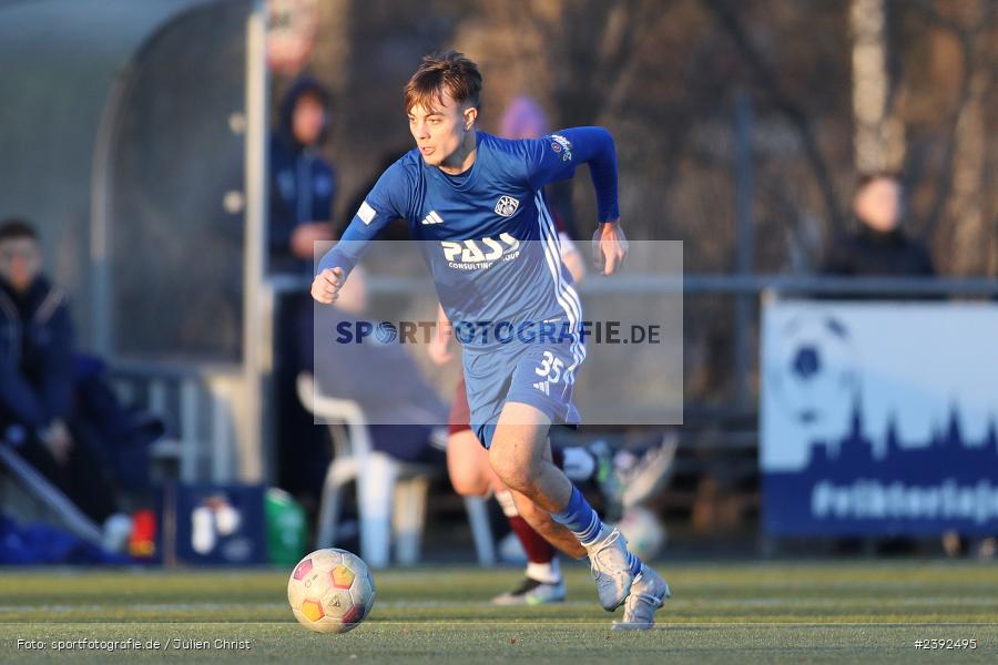 Kunstrasenspielfeld, Aschaffenburg, 28.01.2024, sport, action, BFV, Fussball, Januar 2024, TuS Röllbach Landesfreundschaftsspiele, SV Viktoria Aschaffenburg - Bild-ID: 2392495