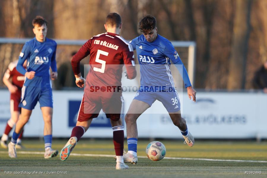 Kunstrasenspielfeld, Aschaffenburg, 28.01.2024, sport, action, BFV, Fussball, Januar 2024, TuS Röllbach Landesfreundschaftsspiele, SV Viktoria Aschaffenburg - Bild-ID: 2392498