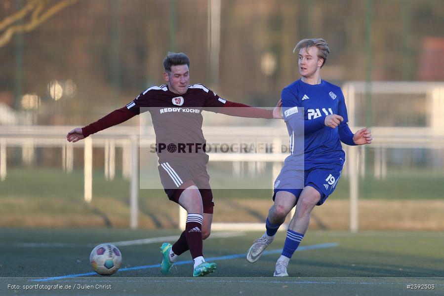 Kunstrasenspielfeld, Aschaffenburg, 28.01.2024, sport, action, BFV, Fussball, Januar 2024, TuS Röllbach Landesfreundschaftsspiele, SV Viktoria Aschaffenburg - Bild-ID: 2392503