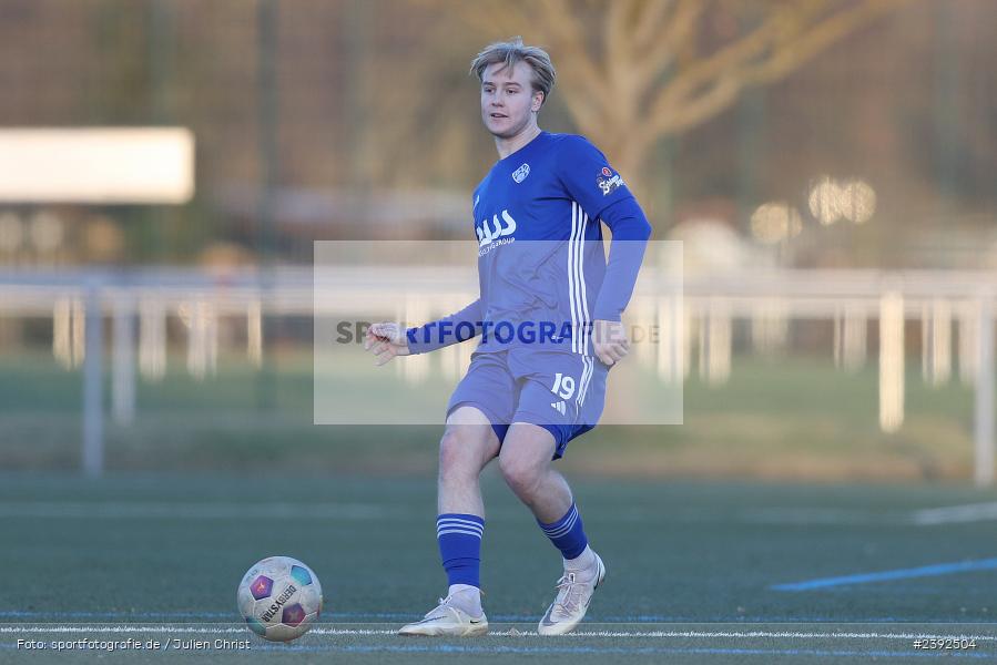 Kunstrasenspielfeld, Aschaffenburg, 28.01.2024, sport, action, BFV, Fussball, Januar 2024, TuS Röllbach Landesfreundschaftsspiele, SV Viktoria Aschaffenburg - Bild-ID: 2392504 Kunstrasenspielfeld, Aschaffenburg, 28.01.2024, sport, action, BFV, Fussball, Januar 2024, TuS Röllbach Landesfreundschaftsspiele, SV Viktoria Aschaffenburg - Bild-ID: 2392504