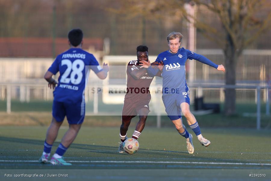 Kunstrasenspielfeld, Aschaffenburg, 28.01.2024, sport, action, BFV, Fussball, Januar 2024, TuS Röllbach Landesfreundschaftsspiele, SV Viktoria Aschaffenburg - Bild-ID: 2392510 Kunstrasenspielfeld, Aschaffenburg, 28.01.2024, sport, action, BFV, Fussball, Januar 2024, TuS Röllbach Landesfreundschaftsspiele, SV Viktoria Aschaffenburg - Bild-ID: 2392510