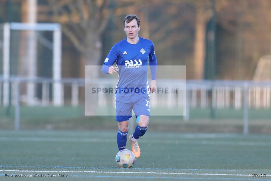 Kunstrasenspielfeld, Aschaffenburg, 28.01.2024, sport, action, BFV, Fussball, Januar 2024, TuS Röllbach Landesfreundschaftsspiele, SV Viktoria Aschaffenburg - Bild-ID: 2392515 Kunstrasenspielfeld, Aschaffenburg, 28.01.2024, sport, action, BFV, Fussball, Januar 2024, TuS Röllbach Landesfreundschaftsspiele, SV Viktoria Aschaffenburg - Bild-ID: 2392515