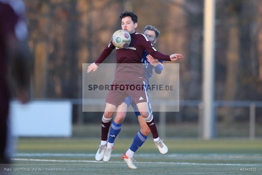Kunstrasenspielfeld, Aschaffenburg, 28.01.2024, sport, action, BFV, Fussball, Januar 2024, TuS Röllbach Landesfreundschaftsspiele, SV Viktoria Aschaffenburg - Bild-ID: 2392522