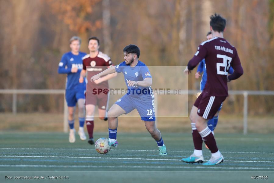 Kunstrasenspielfeld, Aschaffenburg, 28.01.2024, sport, action, BFV, Fussball, Januar 2024, TuS Röllbach Landesfreundschaftsspiele, SV Viktoria Aschaffenburg - Bild-ID: 2392525
