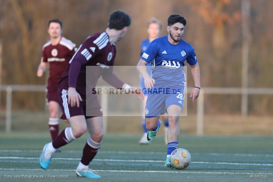 Kunstrasenspielfeld, Aschaffenburg, 28.01.2024, sport, action, BFV, Fussball, Januar 2024, TuS Röllbach Landesfreundschaftsspiele, SV Viktoria Aschaffenburg - Bild-ID: 2392526