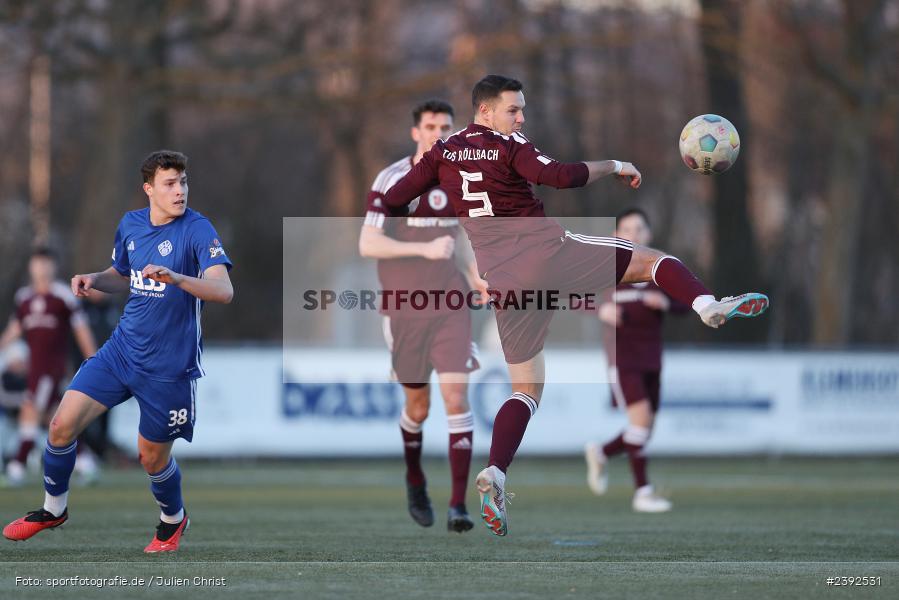 Kunstrasenspielfeld, Aschaffenburg, 28.01.2024, sport, action, BFV, Fussball, Januar 2024, TuS Röllbach Landesfreundschaftsspiele, SV Viktoria Aschaffenburg - Bild-ID: 2392531