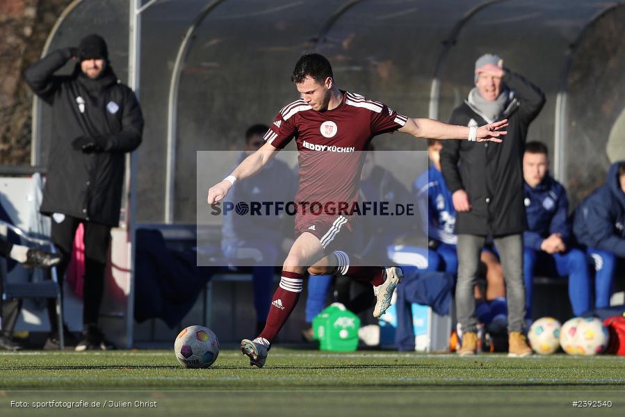 Kunstrasenspielfeld, Aschaffenburg, 28.01.2024, sport, action, BFV, Fussball, Januar 2024, TuS Röllbach Landesfreundschaftsspiele, SV Viktoria Aschaffenburg - Bild-ID: 2392540