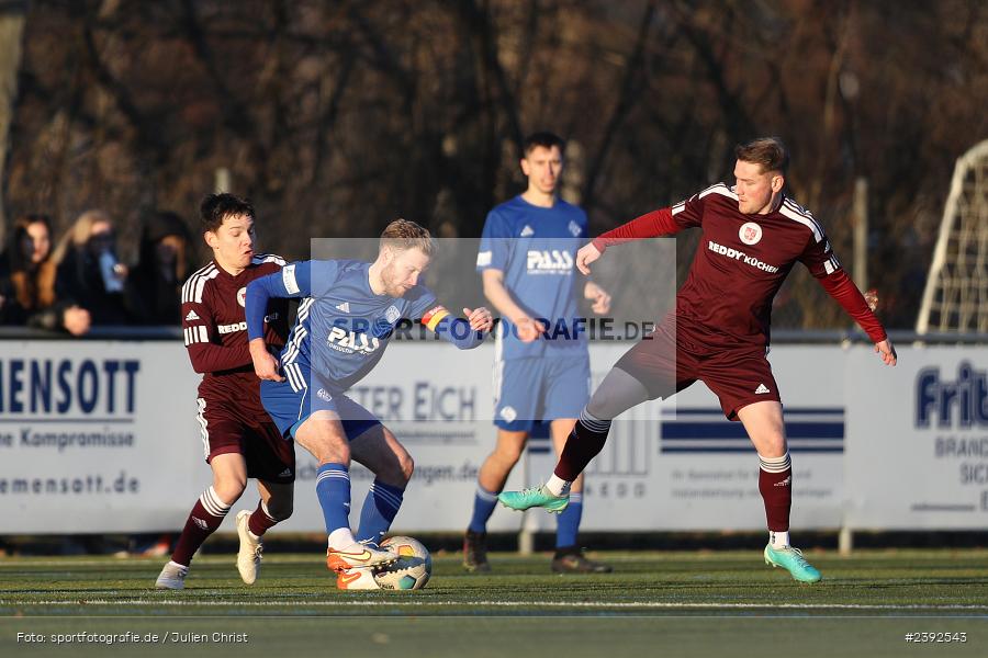 Kunstrasenspielfeld, Aschaffenburg, 28.01.2024, sport, action, BFV, Fussball, Januar 2024, TuS Röllbach Landesfreundschaftsspiele, SV Viktoria Aschaffenburg - Bild-ID: 2392543 Kunstrasenspielfeld, Aschaffenburg, 28.01.2024, sport, action, BFV, Fussball, Januar 2024, TuS Röllbach Landesfreundschaftsspiele, SV Viktoria Aschaffenburg - Bild-ID: 2392543