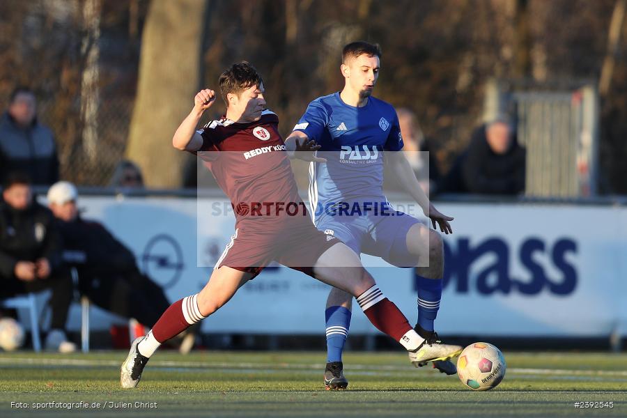 Kunstrasenspielfeld, Aschaffenburg, 28.01.2024, sport, action, BFV, Fussball, Januar 2024, TuS Röllbach Landesfreundschaftsspiele, SV Viktoria Aschaffenburg - Bild-ID: 2392545 Kunstrasenspielfeld, Aschaffenburg, 28.01.2024, sport, action, BFV, Fussball, Januar 2024, TuS Röllbach Landesfreundschaftsspiele, SV Viktoria Aschaffenburg - Bild-ID: 2392545