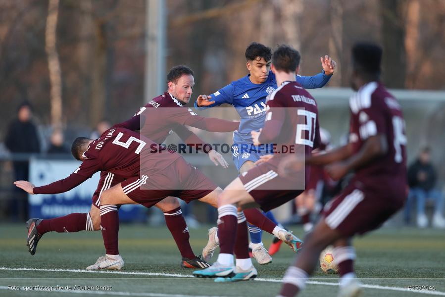 Kunstrasenspielfeld, Aschaffenburg, 28.01.2024, sport, action, BFV, Fussball, Januar 2024, TuS Röllbach Landesfreundschaftsspiele, SV Viktoria Aschaffenburg - Bild-ID: 2392546 Kunstrasenspielfeld, Aschaffenburg, 28.01.2024, sport, action, BFV, Fussball, Januar 2024, TuS Röllbach Landesfreundschaftsspiele, SV Viktoria Aschaffenburg - Bild-ID: 2392546