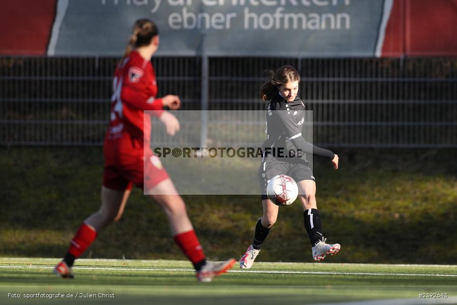 Sportpark Heuchelhof, Würzburg, 28.01.2024, sport, action, BFV, Fussball, Januar 2024, Landesfreundschaftsspiele, VFB, FWK, VfB Stuttgart, FC Würzburger Kickers - Bild-ID: 2392643
