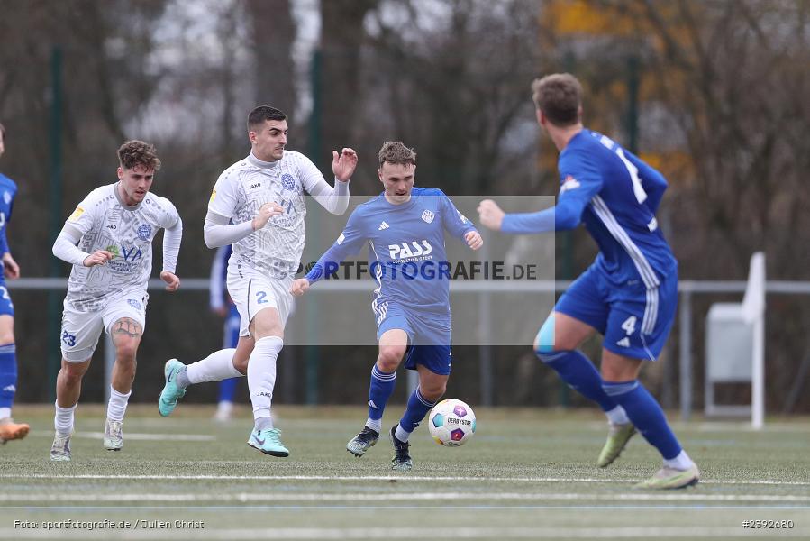 Alexandru Paraschiv, Sportanlage Am Schönbusch, Aschaffenburg, 03.02.2024, sport, action, BFV, Fussball, Februar 2024, Landesfreundschaftsspiele, FCB, SVA, FC Bayern Alzenau, SV Viktoria Aschaffenburg - Bild-ID: 2392680