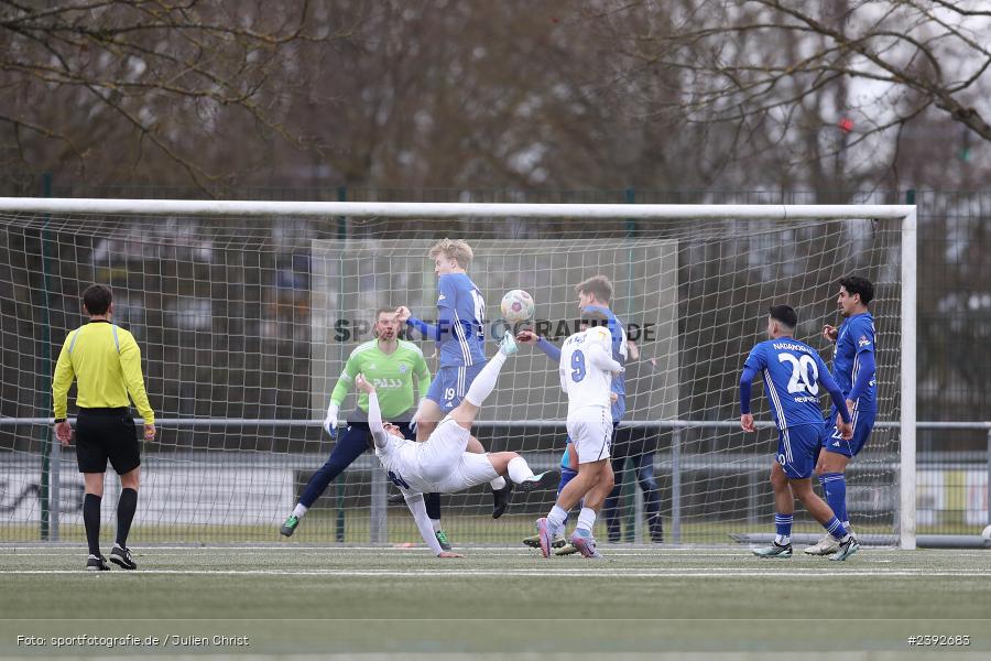 Sportanlage Am Schönbusch, Aschaffenburg, 03.02.2024, sport, action, BFV, Fussball, Februar 2024, Landesfreundschaftsspiele, FCB, SVA, FC Bayern Alzenau, SV Viktoria Aschaffenburg - Bild-ID: 2392683