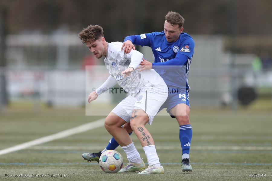 Sportanlage Am Schönbusch, Aschaffenburg, 03.02.2024, sport, action, BFV, Fussball, Februar 2024, Landesfreundschaftsspiele, FCB, SVA, FC Bayern Alzenau, SV Viktoria Aschaffenburg - Bild-ID: 2392684