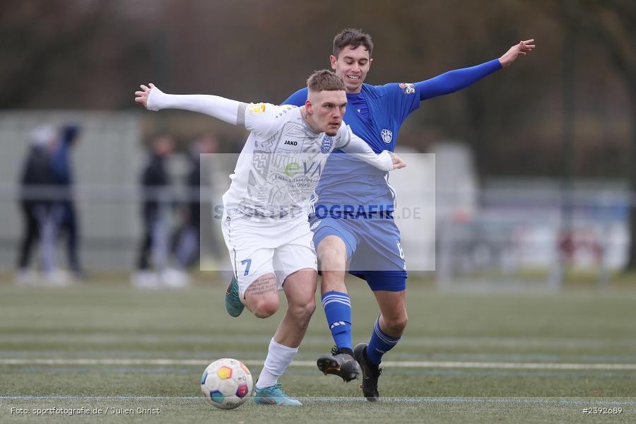 Sportanlage Am Schönbusch, Aschaffenburg, 03.02.2024, sport, action, BFV, Fussball, Februar 2024, Landesfreundschaftsspiele, FCB, SVA, FC Bayern Alzenau, SV Viktoria Aschaffenburg - Bild-ID: 2392689