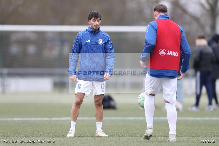 Sportanlage Am Schönbusch, Aschaffenburg, 03.02.2024, sport, action, BFV, Fussball, Februar 2024, Landesfreundschaftsspiele, FCB, SVA, FC Bayern Alzenau, SV Viktoria Aschaffenburg - Bild-ID: 2392692