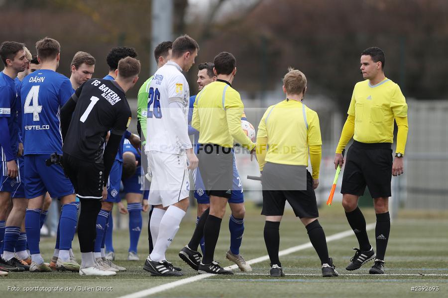 Sportanlage Am Schönbusch, Aschaffenburg, 03.02.2024, sport, action, BFV, Fussball, Februar 2024, Landesfreundschaftsspiele, FCB, SVA, FC Bayern Alzenau, SV Viktoria Aschaffenburg - Bild-ID: 2392693