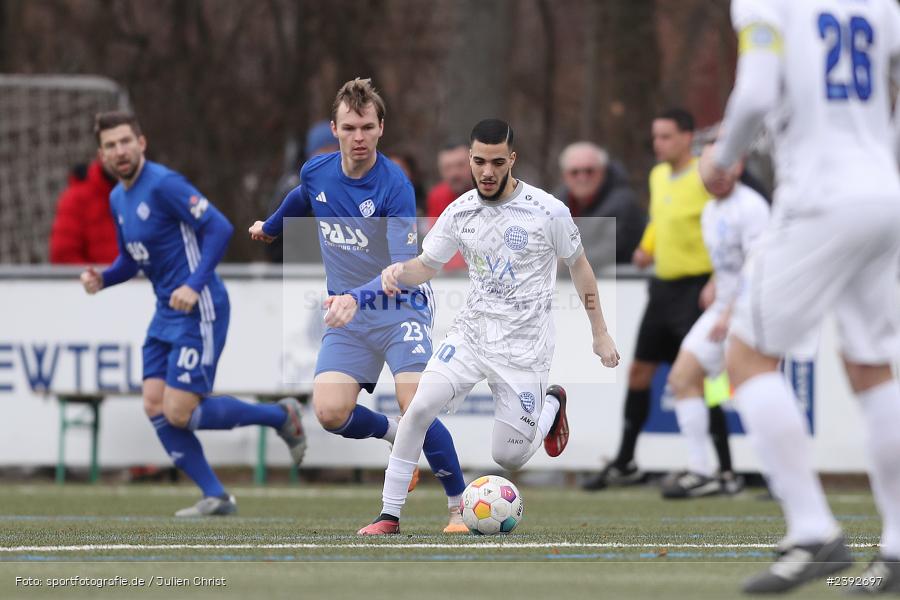 Sportanlage Am Schönbusch, Aschaffenburg, 03.02.2024, sport, action, BFV, Fussball, Februar 2024, Landesfreundschaftsspiele, FCB, SVA, FC Bayern Alzenau, SV Viktoria Aschaffenburg - Bild-ID: 2392697