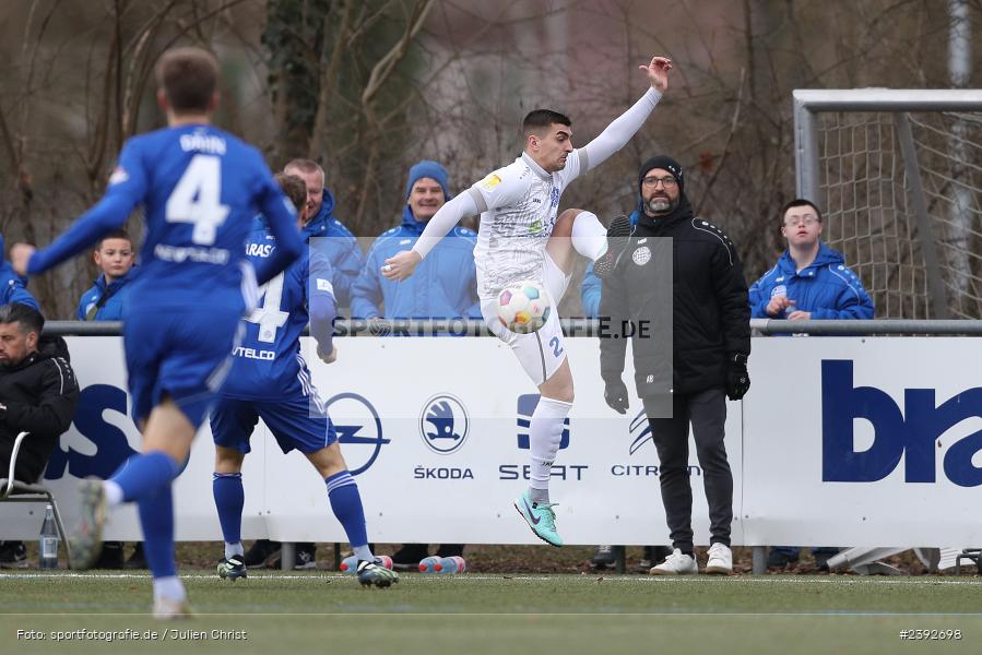 Sportanlage Am Schönbusch, Aschaffenburg, 03.02.2024, sport, action, BFV, Fussball, Februar 2024, Landesfreundschaftsspiele, FCB, SVA, FC Bayern Alzenau, SV Viktoria Aschaffenburg - Bild-ID: 2392698