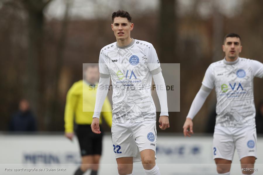 Sportanlage Am Schönbusch, Aschaffenburg, 03.02.2024, sport, action, BFV, Fussball, Februar 2024, Landesfreundschaftsspiele, FCB, SVA, FC Bayern Alzenau, SV Viktoria Aschaffenburg - Bild-ID: 2392702