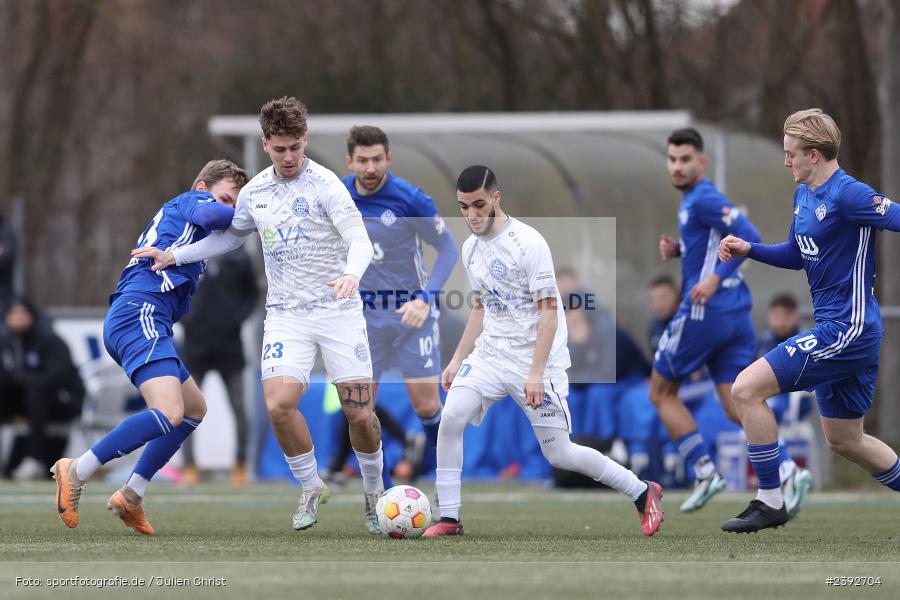 Sportanlage Am Schönbusch, Aschaffenburg, 03.02.2024, sport, action, BFV, Fussball, Februar 2024, Landesfreundschaftsspiele, FCB, SVA, FC Bayern Alzenau, SV Viktoria Aschaffenburg - Bild-ID: 2392704