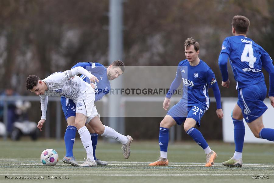 Sportanlage Am Schönbusch, Aschaffenburg, 03.02.2024, sport, action, BFV, Fussball, Februar 2024, Landesfreundschaftsspiele, FCB, SVA, FC Bayern Alzenau, SV Viktoria Aschaffenburg - Bild-ID: 2392712