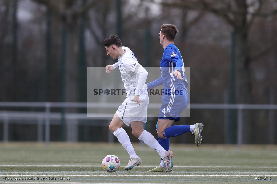 Sportanlage Am Schönbusch, Aschaffenburg, 03.02.2024, sport, action, BFV, Fussball, Februar 2024, Landesfreundschaftsspiele, FCB, SVA, FC Bayern Alzenau, SV Viktoria Aschaffenburg - Bild-ID: 2392713