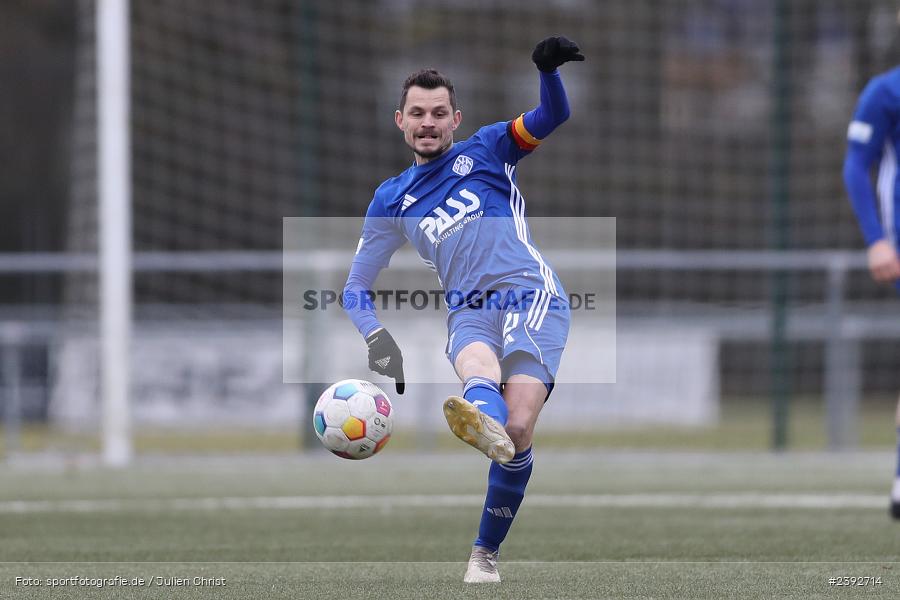Sportanlage Am Schönbusch, Aschaffenburg, 03.02.2024, sport, action, BFV, Fussball, Februar 2024, Landesfreundschaftsspiele, FCB, SVA, FC Bayern Alzenau, SV Viktoria Aschaffenburg - Bild-ID: 2392714