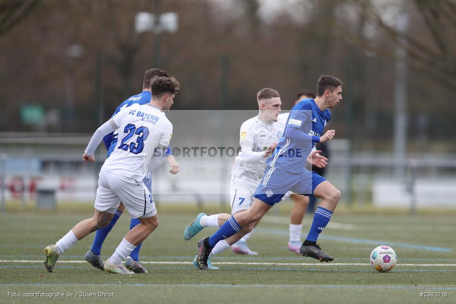 Sportanlage Am Schönbusch, Aschaffenburg, 03.02.2024, sport, action, BFV, Fussball, Februar 2024, Landesfreundschaftsspiele, FCB, SVA, FC Bayern Alzenau, SV Viktoria Aschaffenburg - Bild-ID: 2392718