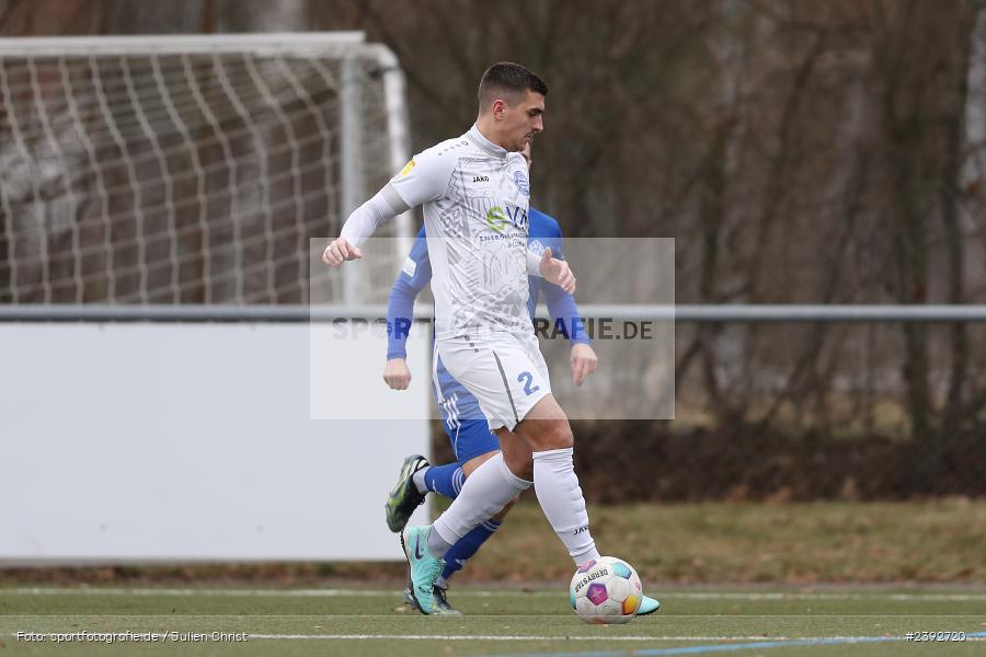 Sportanlage Am Schönbusch, Aschaffenburg, 03.02.2024, sport, action, BFV, Fussball, Februar 2024, Landesfreundschaftsspiele, FCB, SVA, FC Bayern Alzenau, SV Viktoria Aschaffenburg - Bild-ID: 2392720
