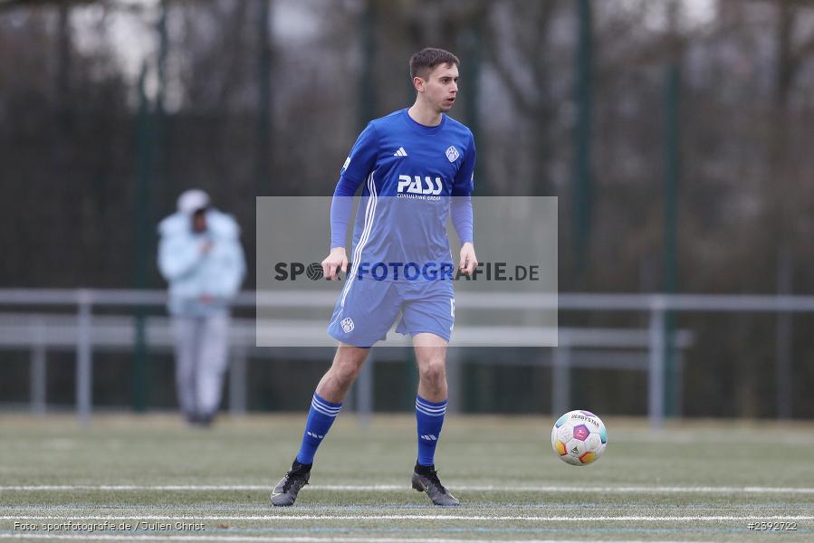 Sportanlage Am Schönbusch, Aschaffenburg, 03.02.2024, sport, action, BFV, Fussball, Februar 2024, Landesfreundschaftsspiele, FCB, SVA, FC Bayern Alzenau, SV Viktoria Aschaffenburg - Bild-ID: 2392722 Sportanlage Am Schönbusch, Aschaffenburg, 03.02.2024, sport, action, BFV, Fussball, Februar 2024, Landesfreundschaftsspiele, FCB, SVA, FC Bayern Alzenau, SV Viktoria Aschaffenburg - Bild-ID: 2392722
